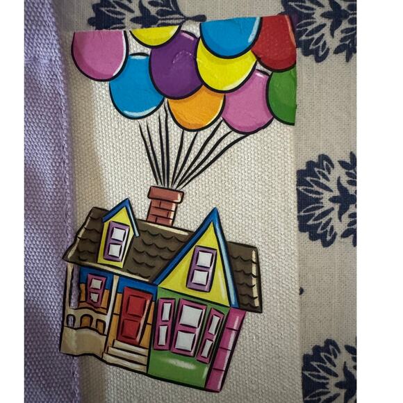 Disney UP Russell Doug and Kevin Custom Made Trader Joes Mini Tote One of a Kind - Picture 2 of 10